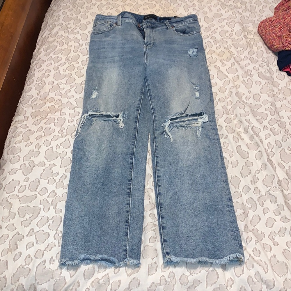 Kendall + Kylie jeans high rise straight